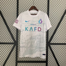 camisa-camiseta-al-nassr-kafd-nike-versao-versao-torcedor-masculina-23-24-away-fora-iii-third-terceira-3-cr7-cristiano-ronaldo-branca-branco-refletiva-detalhes-refletivos_1
