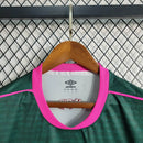 Camisa Fluminense Third 23/24 Torcedor Masculina - Verde e Rosa