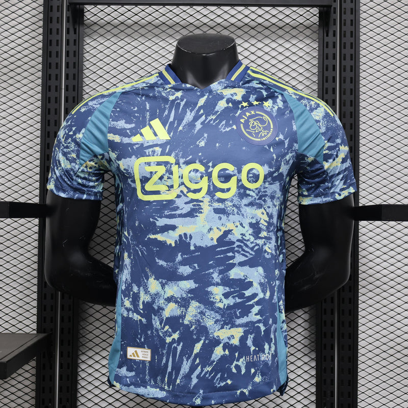 camisa-camiseta-ajax-adidas-ziggo-versao-versao-jogador-masculina-24-25-away-fora-ii-secundaria-2-azul-amarela-amarelo_1