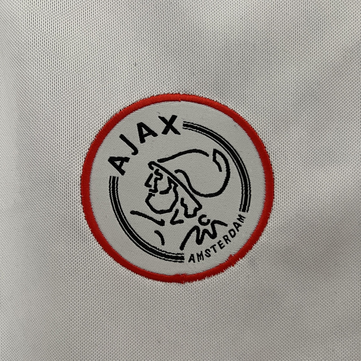 Camisa Ajax Retrô Away 98/99 Torcedor Masculina - Branca e Preta
