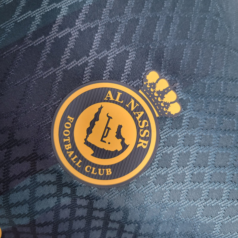 camisa-camiseta-al-nassr-nike-kafd-versao-versao-jogador-masculina-23-24-away-fora-ii-secundaria-2-cr7-cristiano-ronaldo-azul-amarela-amarelo_8