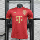 camisa-camiseta-bayern-munchen-adidas-T-versao-versao-jogador-masculina-25-26-edicao-edicao-especial-125-anos-vermelha-vermelho-dourada-dourado_1