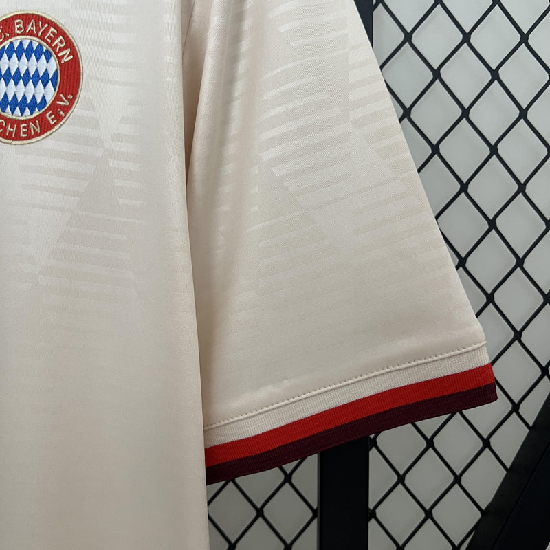 camisa-camiseta-bayern-munchen-adidas-T-versao-versao-torcedor-masculina-24-25-third-away-fora-iii-terceira-3-bege-vermelha-vermelho_5