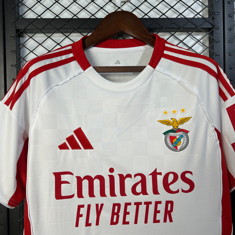 camisa-camiseta-benfica-adidas-emirates-fly-better-sagres-versao-torcedor-masculina-25-26-third-away-fora-iii-terceira-3-vermelha-vermelho-branca-branco-preta-preto
