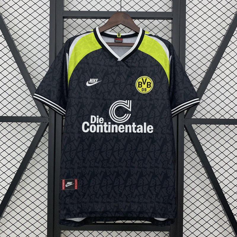camisa-camiseta-borussia-dortmund-nike-die-continentale-C-versao-versao-torcedor-masculina-95-96-away-fora-secundaria-ii-2-amarela-amarelo-preta-preto-retro-retro_1