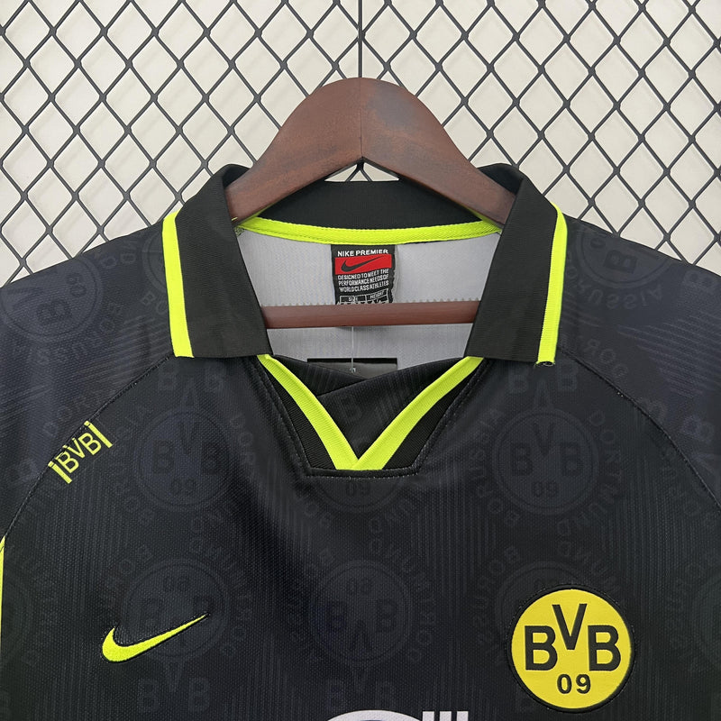 camisa-camiseta-borussia-dortmund-nike-die-continentale-C-versao-versao-torcedor-masculina-96-97-away-fora-secundaria-ii-2-amarela-amarelo-preta-preto-retro-retro_7