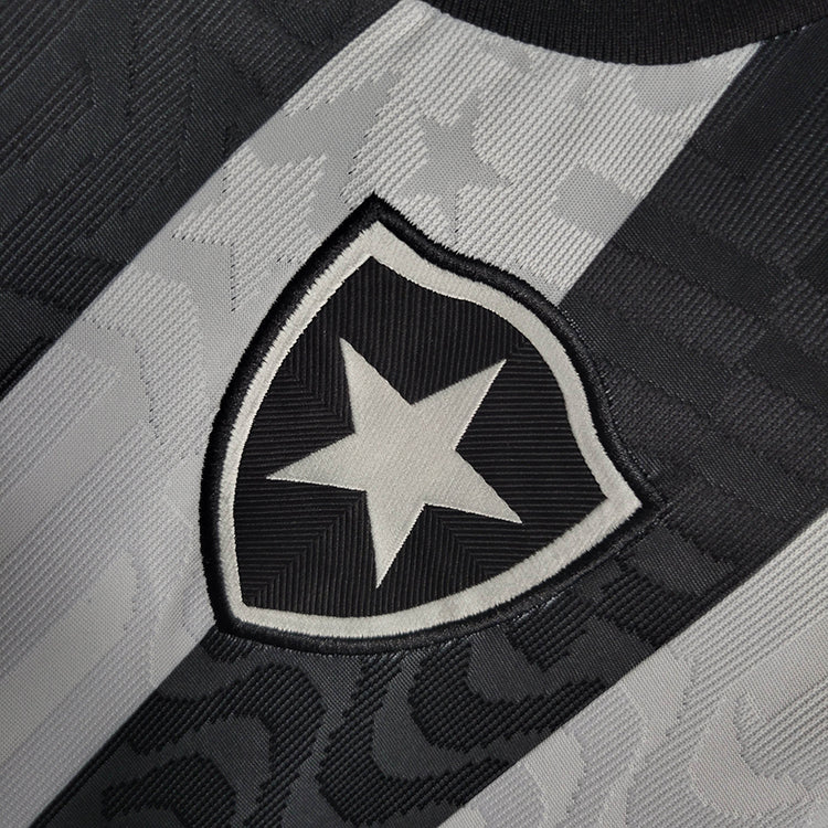 camisa-camiseta-botafogo-reebok-versao-versao-torcedor-conjunto-infantil-shorts-23-24-home-casa-i-principal-1-preta-branca-preto-branco_11