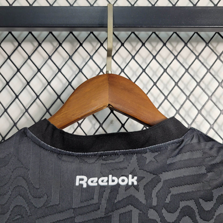 camisa-camiseta-botafogo-reebok-versao-versao-torcedor-conjunto-infantil-shorts-23-24-home-casa-i-principal-1-preta-branca-preto-branco_2