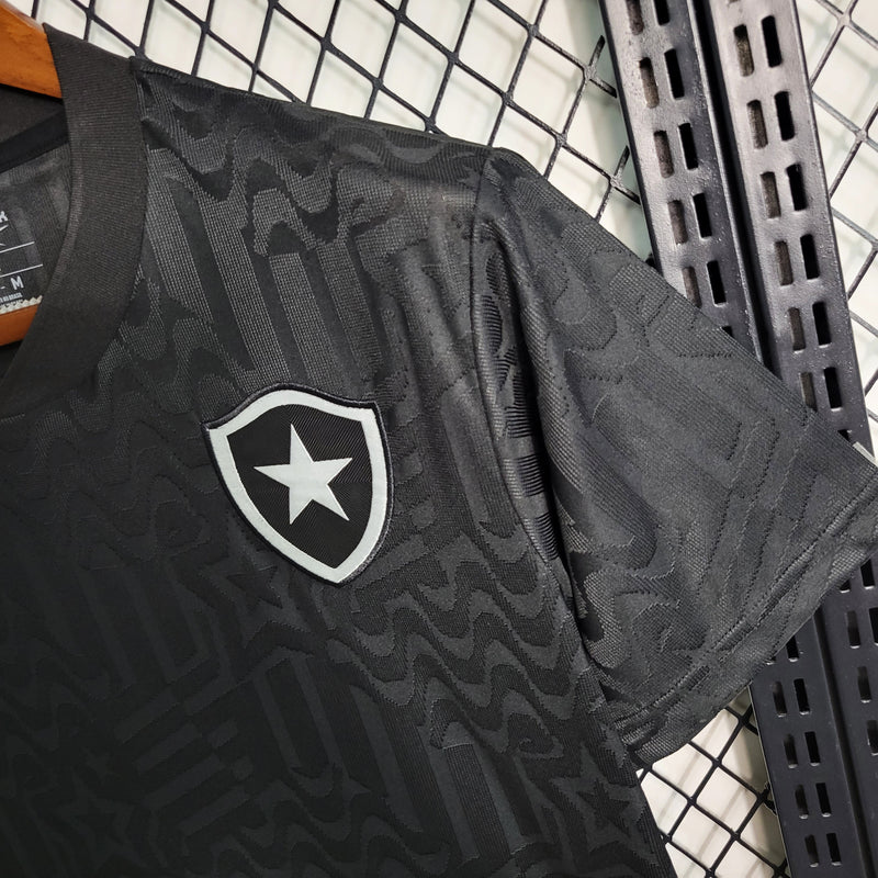 camisa-camiseta-botafogo-reebok-versao-versao-torcedor-masculina-23-24-away-third-fora-iii-terceira-3-preta-branca-preto-branco_11