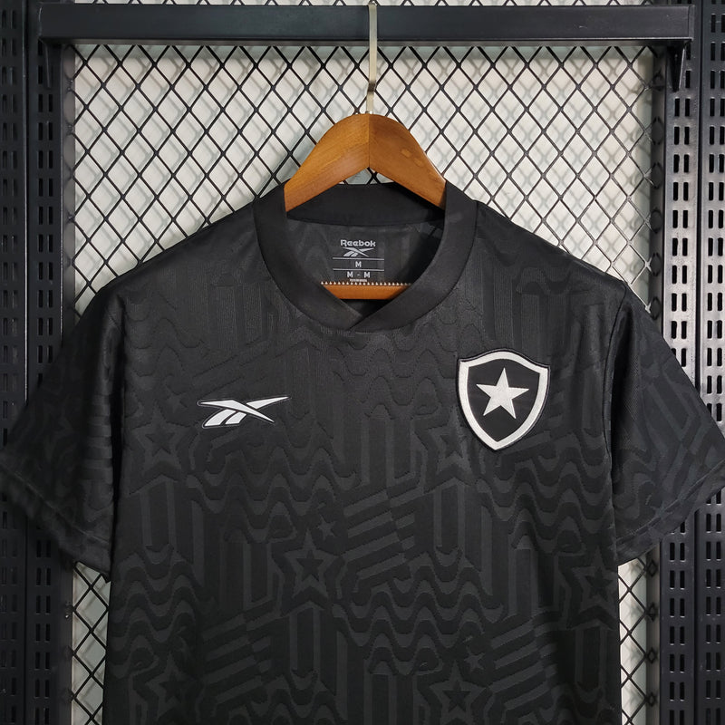 camisa-camiseta-botafogo-reebok-versao-versao-torcedor-masculina-23-24-away-third-fora-iii-terceira-3-preta-branca-preto-branco_4
