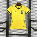 Camisa Brasil Home 26/27 Torcedor Feminina - Amarela