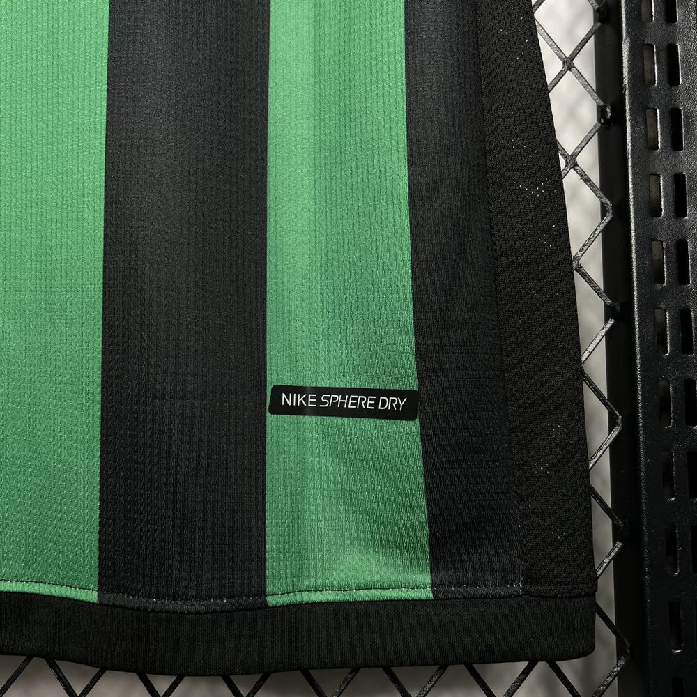 Camisa Celtic Retrô Away 06/07 Torcedor Masculina - Preta e Verde