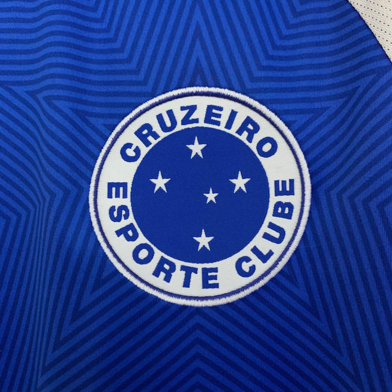 Camisa Cruzeiro Home 25/26 Torcedor Masculina - Azul