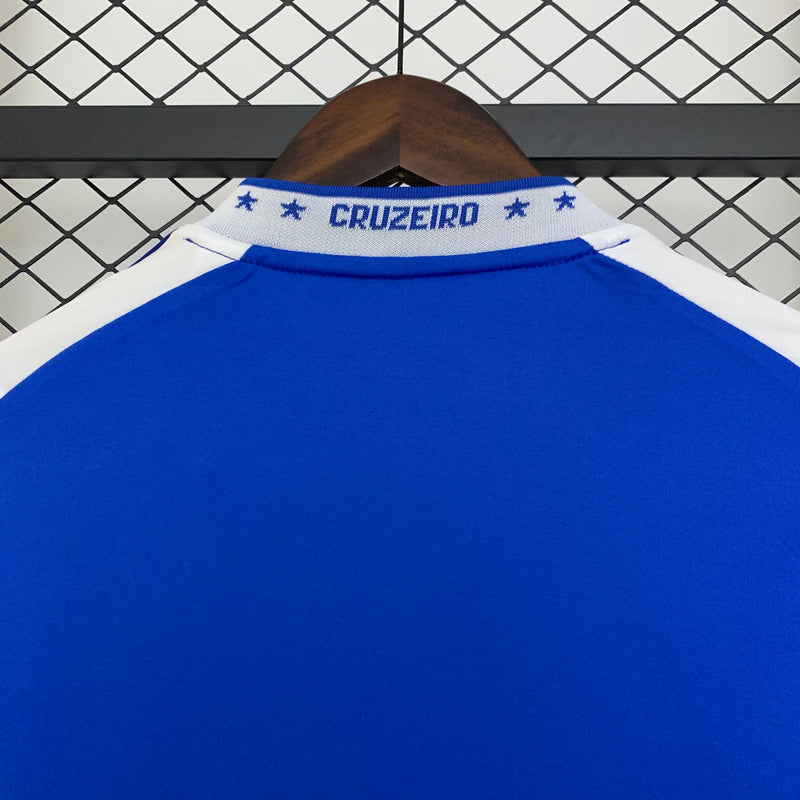 Camisa Cruzeiro Home 25/26 Torcedor Masculina - Azul