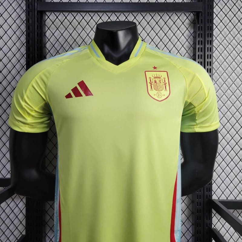 camisa-camiseta-espanha-espanhola-selecao-selecao-adidas-versao-versao-jogador-masculina-24-25-away-fora-ii-secundaria-2-verde-amarela-amarelo-vermelho-vermelha_10