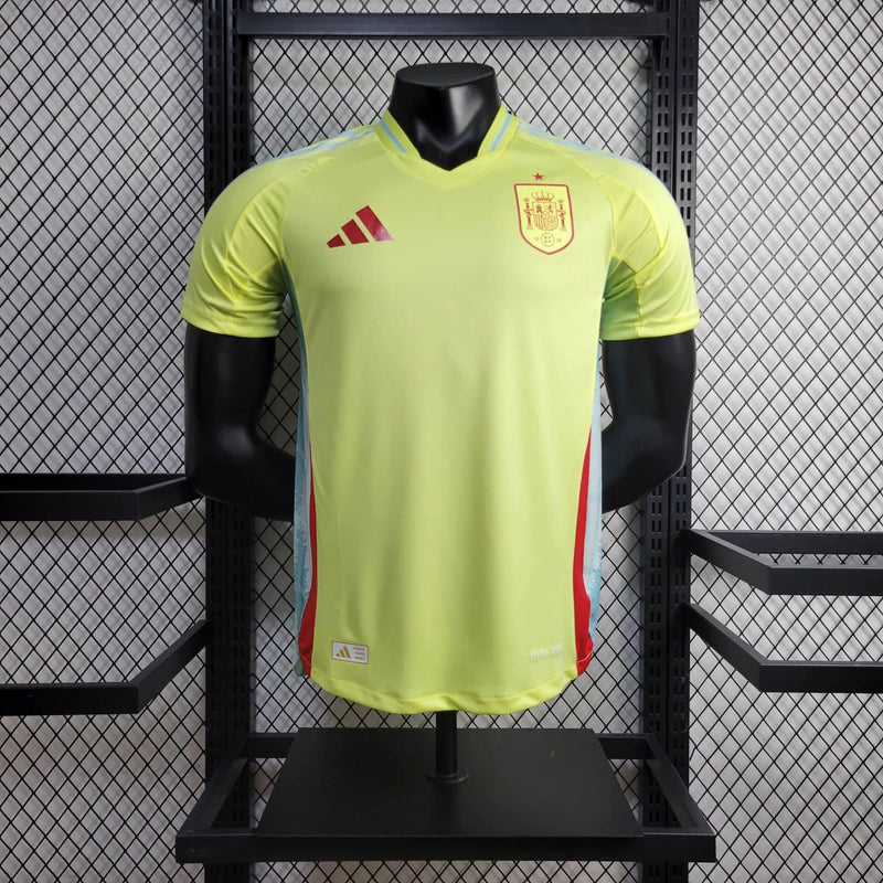 camisa-camiseta-espanha-espanhola-selecao-selecao-adidas-versao-versao-jogador-masculina-24-25-away-fora-ii-secundaria-2-verde-amarela-amarelo-vermelho-vermelha_1