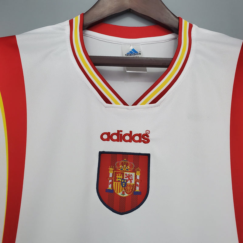 camisa-camiseta-espanha-espanhola-selecao-selecao-adidas-versao-versao-torcedor-masculina-1996-away-fora-ii-secundaria-2-verde-amarela-amarelo-vermelho-vermelha-branca-branco_6