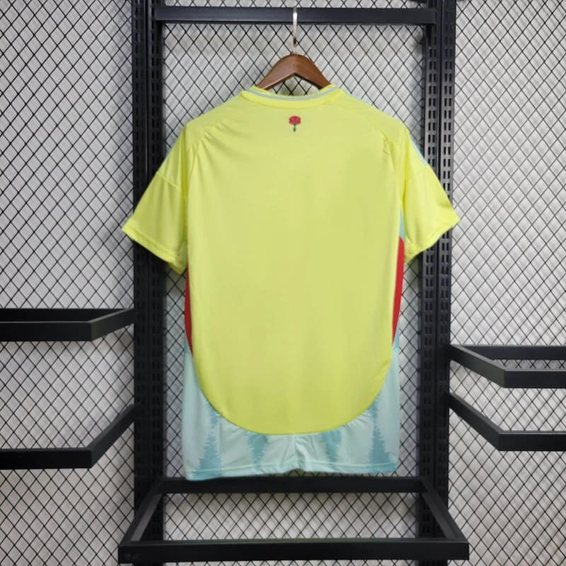 camisa-camiseta-espanha-espanhola-selecao-selecao-adidas-versao-versao-torcedor-masculina-24-25-away-fora-ii-secundaria-2-verde-amarela-amarelo-vermelho-vermelha_10