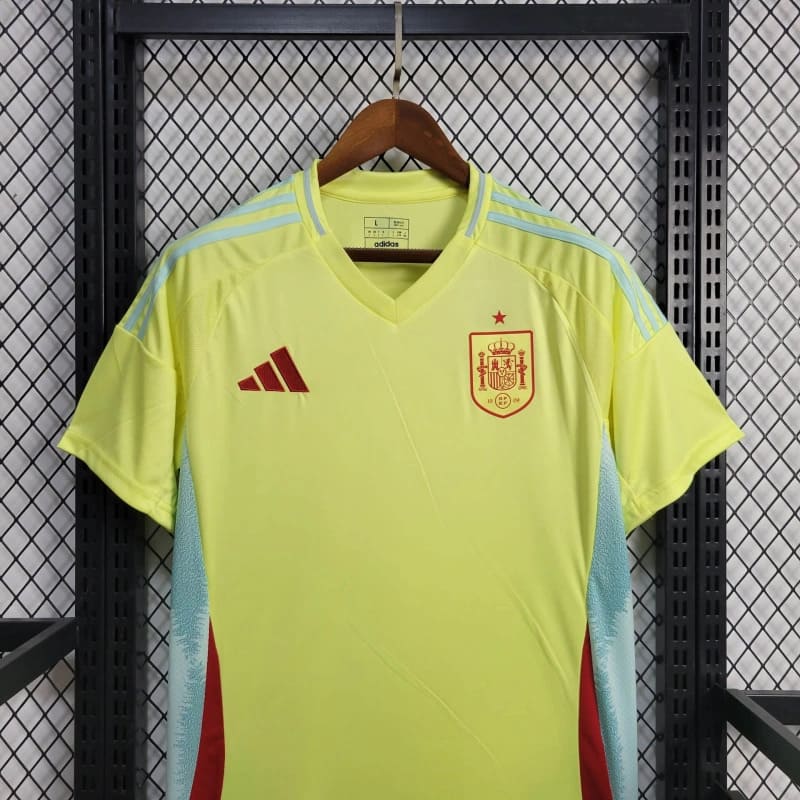 camisa-camiseta-espanha-espanhola-selecao-selecao-adidas-versao-versao-torcedor-masculina-24-25-away-fora-ii-secundaria-2-verde-amarela-amarelo-vermelho-vermelha_11