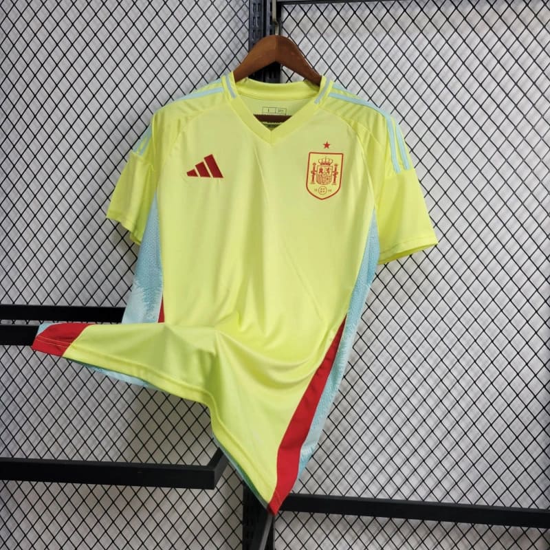 camisa-camiseta-espanha-espanhola-selecao-selecao-adidas-versao-versao-torcedor-masculina-24-25-away-fora-ii-secundaria-2-verde-amarela-amarelo-vermelho-vermelha_7