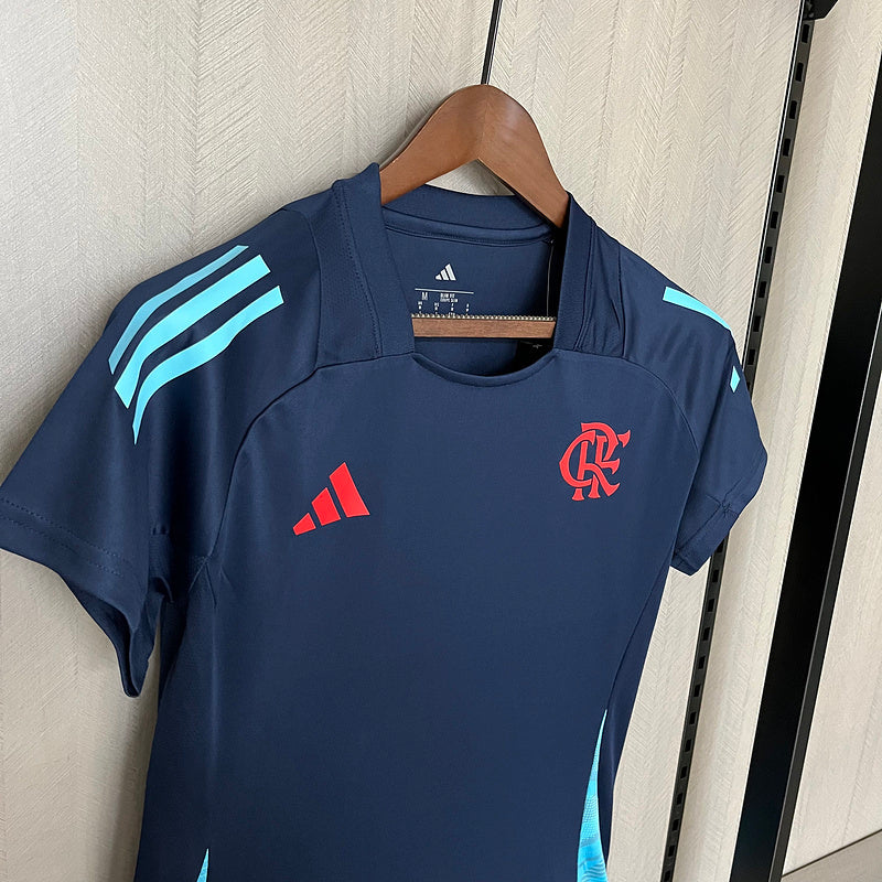 camisa-camiseta-flamengo-adidas-versao-torcedor-feminina-25-26-treino-azul-vermelho-vermelha_6