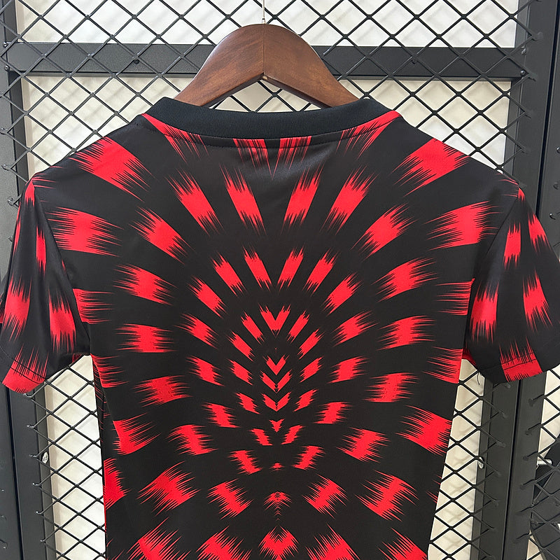 camisa-camiseta-flamengo-adidas-versao-torcedor-feminina-25-26-treino-pre-jogo-vermelho-vermelha-branca-branco-preta-preto_2