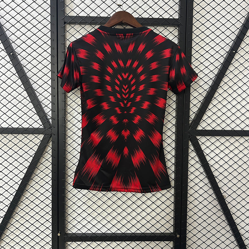 camisa-camiseta-flamengo-adidas-versao-torcedor-feminina-25-26-treino-pre-jogo-vermelho-vermelha-branca-branco-preta-preto_3