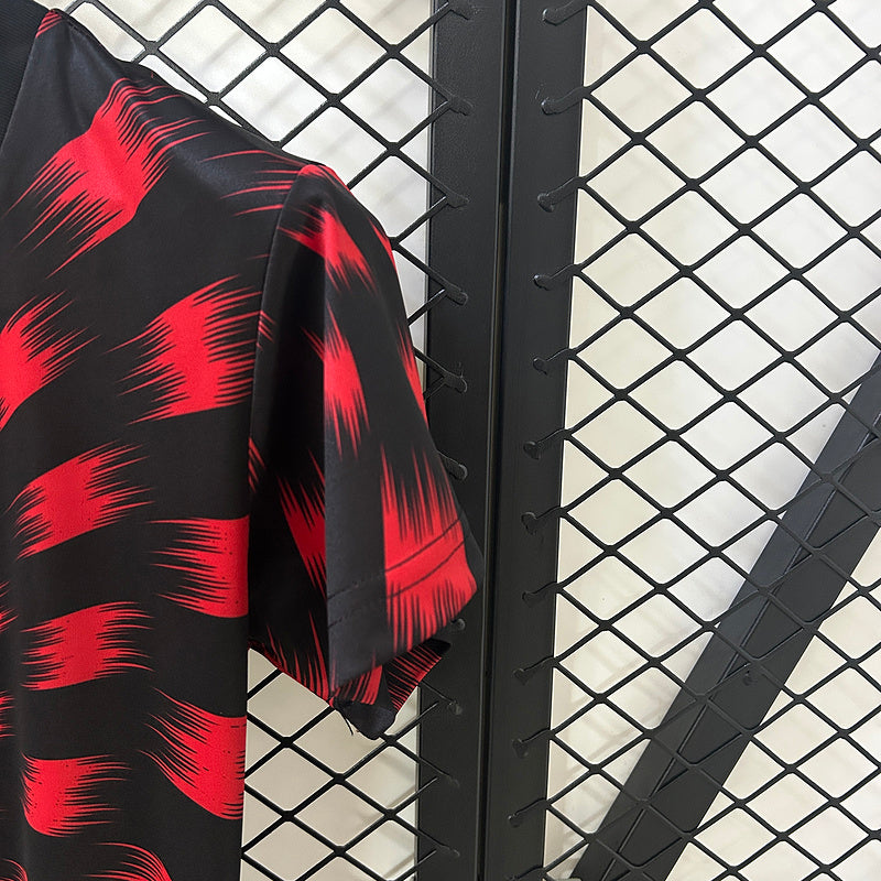 camisa-camiseta-flamengo-adidas-versao-torcedor-feminina-25-26-treino-pre-jogo-vermelho-vermelha-branca-branco-preta-preto_5