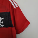 Camisa Flamengo Home 23/24 Torcedor Masculina - Vermelha e Preta