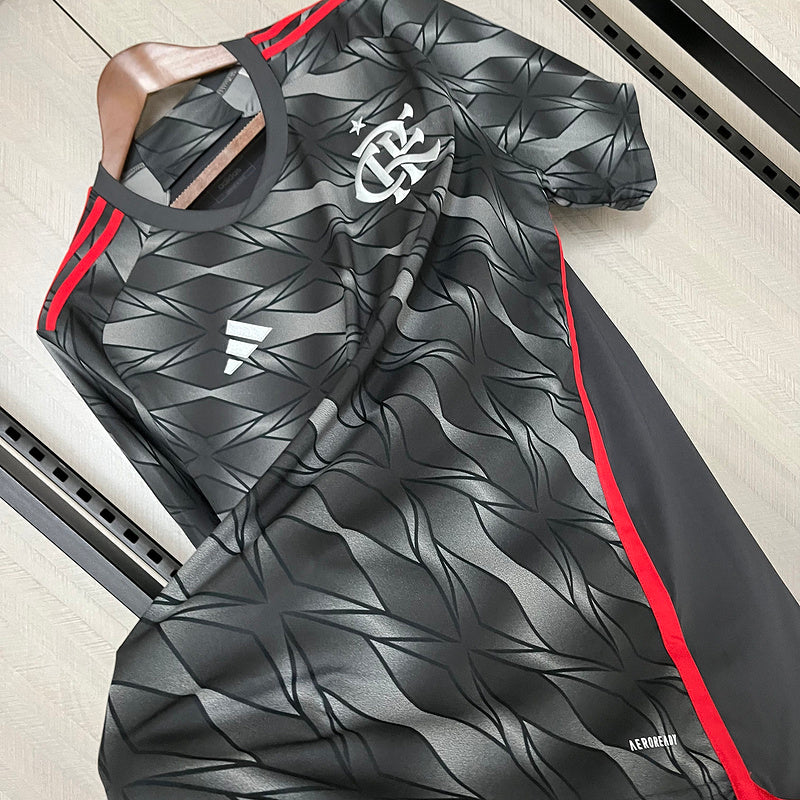 camisa-camiseta-flamengo-adidas-versao-torcedor-masculina-24-25-third-away-fora-iii-terceira-3-vermelha-preta-vermelho-preto-branca-branco-cinza_4