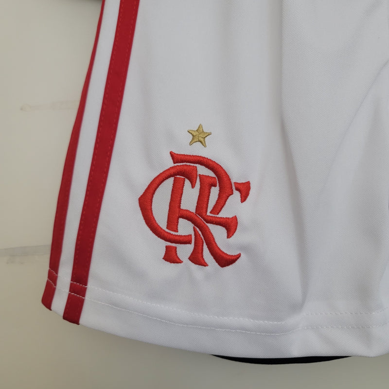 camisa-camiseta-flamengo-adidas-versao-versao-torcedor-conjunto-infantil-shorts-23-24-home-casa-i-principal-1-pedro-arrascaeta-de-vermelho-vermelha-preto-preta_4