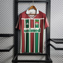 Camisa Fluminense Retrô Home 02/03 Torcedor Masculina - Verde e Vinho