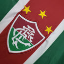 Camisa Fluminense Retrô Home 08/09 Torcedor Masculina - Verde e Vinho