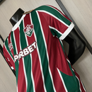 Camisa Fluminense Home 25/26 Jogador Masculina - Verde e Vinho