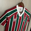 Camisa Fluminense Home 25/26 Torcedor Feminina - Verde e Vinho