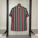 Camisa Fluminense Home 25/26 Torcedor Masculina - Verde e Vinho