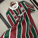 Camisa Fluminense Home 25/26 Torcedor Masculina - Verde e Vinho