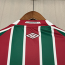 Camisa Fluminense Home 25/26 Torcedor Masculina - Verde e Vinho