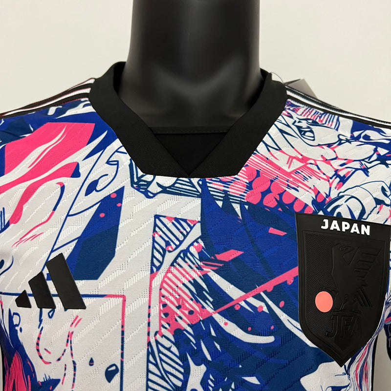 camisa-camiseta-japao-japao-selecao-selecao-japonesa-adidas-versao-versao-jogador-masculina-23-24-edicao-edicao-especial-dragon-ball-goku-vegeta-dragao-branca-branco-azul-rosa_5