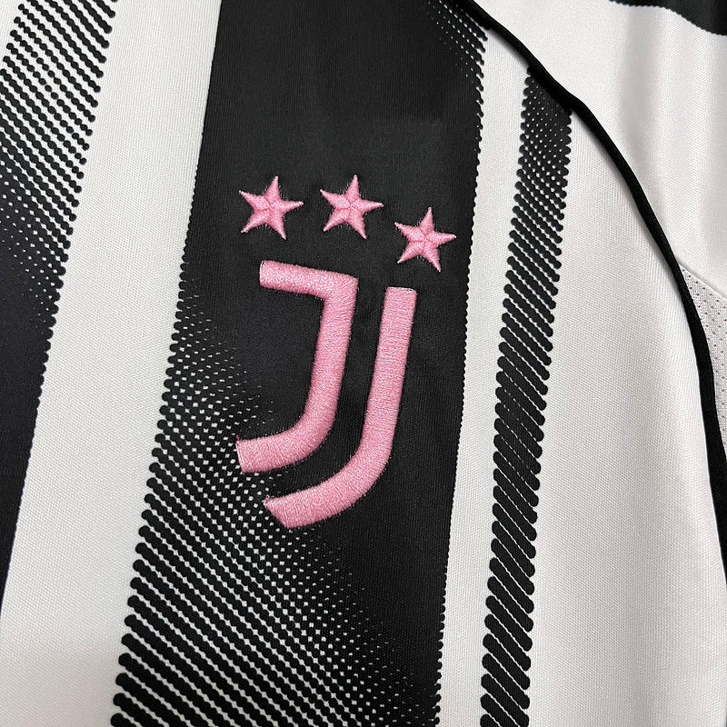 camisa-camiseta-juventus-adidas-versao-torcedor-masculina-25-26-home-casa-i-principal-1-branca-branco-rosa-preta-preto_8