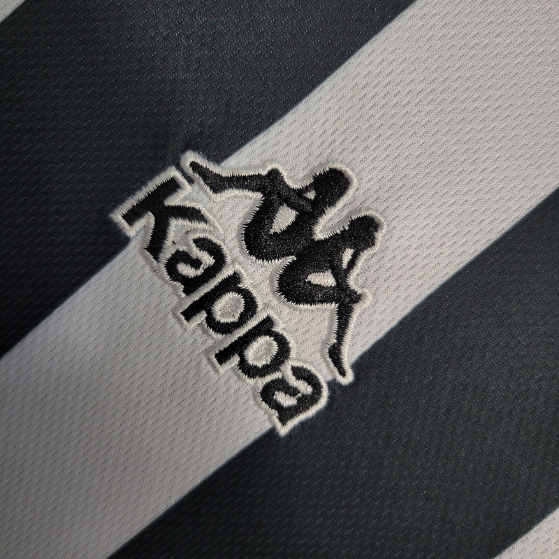 camisa-camiseta-juventus-kappa-sony-versao-torcedor-masculina-95-97-home-casa-i-principal-1-preta-preto-branca-branco-retro_8