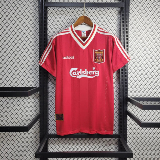 camisa-camiseta-liverpool-adidas-carlsberg-versao-torcedor-masculina-95-96-home-casa-i-principal-1-vermelho-vermelha-branca-branco-amarelo-amarela-retro_1