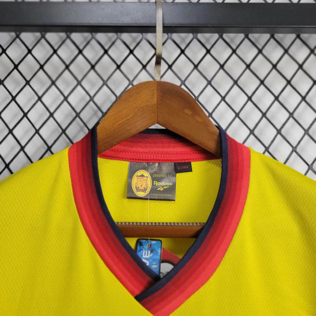 camisa-camiseta-liverpool-reebok-carlsberg-versao-torcedor-masculina-98-99-third-away-fora-iii-terceira-3-vermelho-vermelha-preta-preto-branca-branco-amarela-amarelo-retro_6