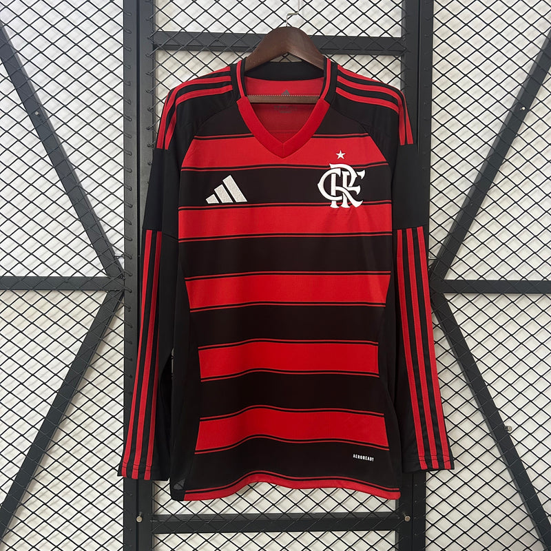 camisa-camiseta-manga-longa-flamengo-adidas-versao-torcedor-masculina-25-26-home-casa-i-principal-1-vermelha-preta-vermelho-preto_1