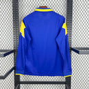 camisa-camiseta-manga-longa-juventus-kappa-sony-versao-torcedor-masculina-95-96-away-fora-ii-secundaria-2-azul-amarela-amarelo-retro_5