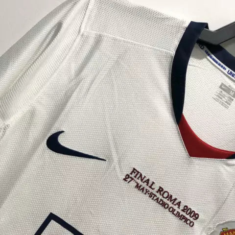 camisa-camiseta-manga-longa-manchester-united-nike-aig-versao-versao-torcedor-cr7-cristiano-ronaldo-masculina-08-09-away-fora-ii-secundaria-2-vermelha-branco-branca-retro-retro-vermel