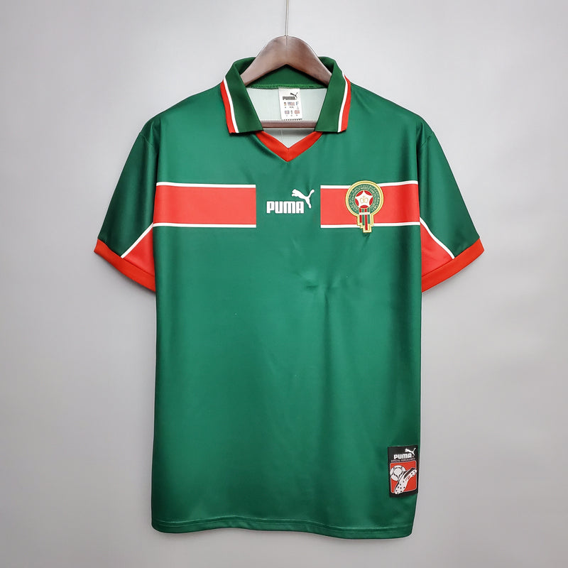 camisa-camiseta-marrocos-selecao-selecao-marroquina-puma-retro-retro-versao-versao-torcedor-masculina-1998-home-casa-i-principal-1-vermelha-vermelho-verde_1