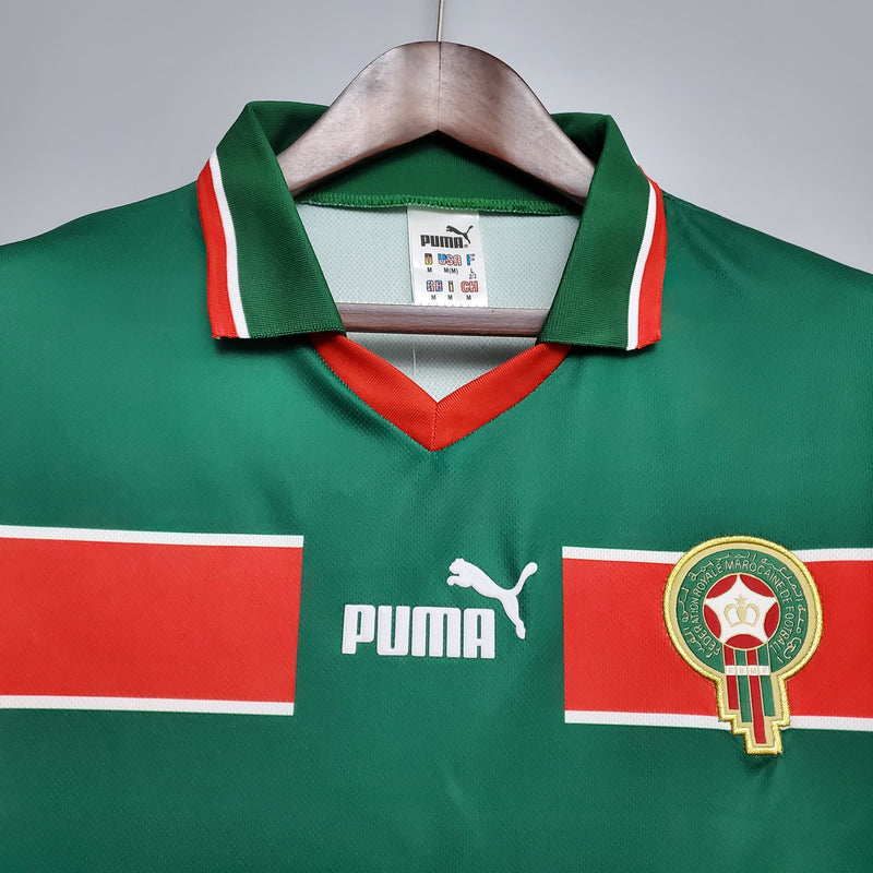 camisa-camiseta-marrocos-selecao-selecao-marroquina-puma-retro-retro-versao-versao-torcedor-masculina-1998-home-casa-i-principal-1-vermelha-vermelho-verde_6