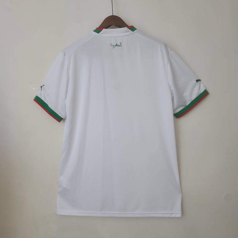 camisa-camiseta-marrocos-selecao-selecao-marroquina-puma-versao-versao-torcedor-masculina-22-23-away-fora-ii-secundaria-2-hakimi-ziyech-bounou-branca-branco_2