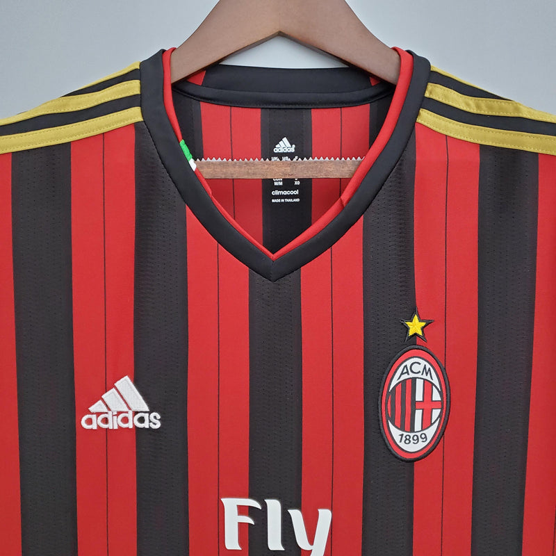 camisa-camiseta-milan-adidas-emirates-fly-versao-torcedor-masculina-13-14-home-casa-i-principal-1-vermelha-preta-vermelho-preto-dourada-dourado-retro_4